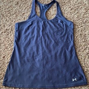 Under armour tank top sz m purple